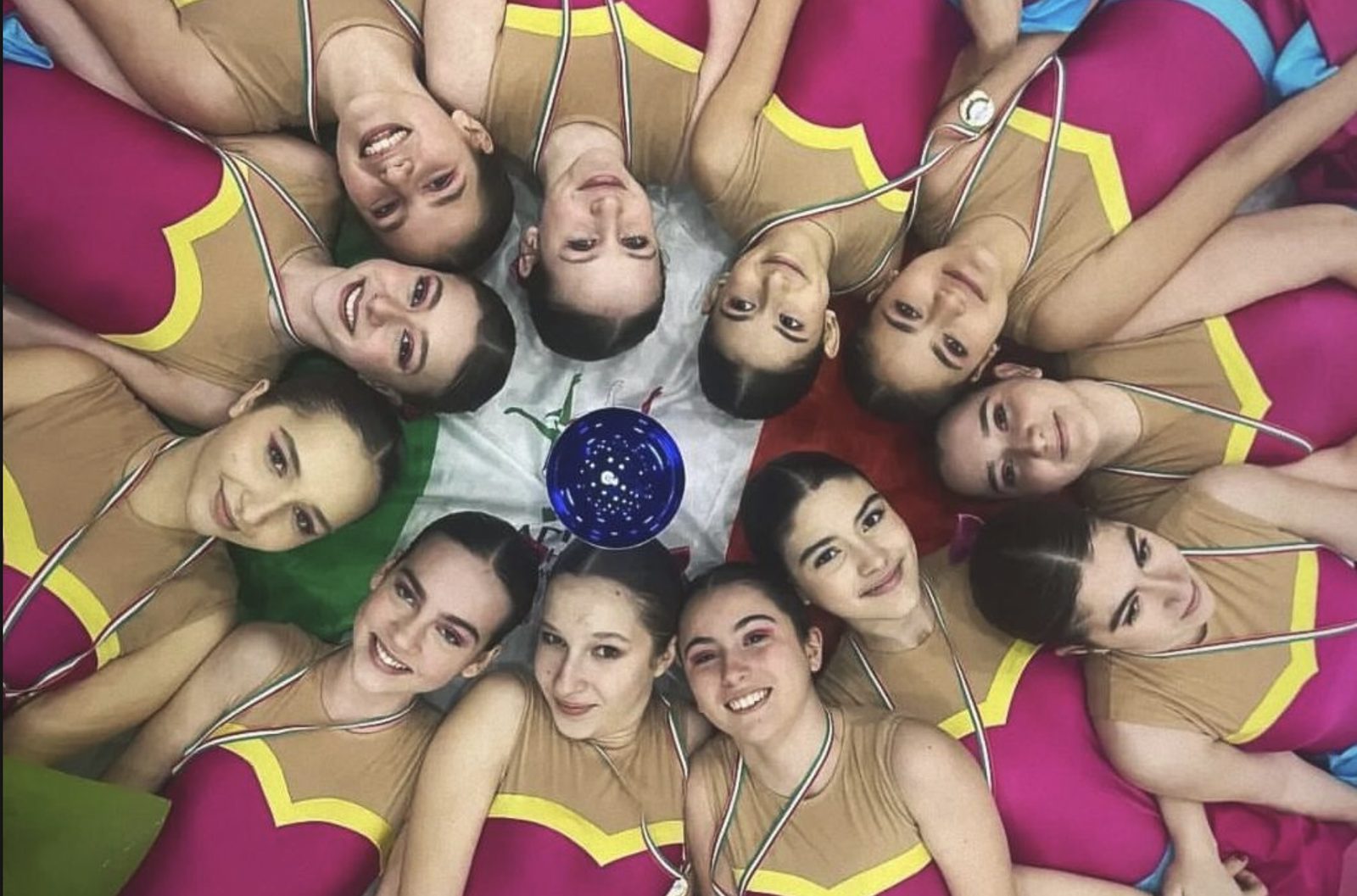 Il team Ladybirds unito dopo una gara